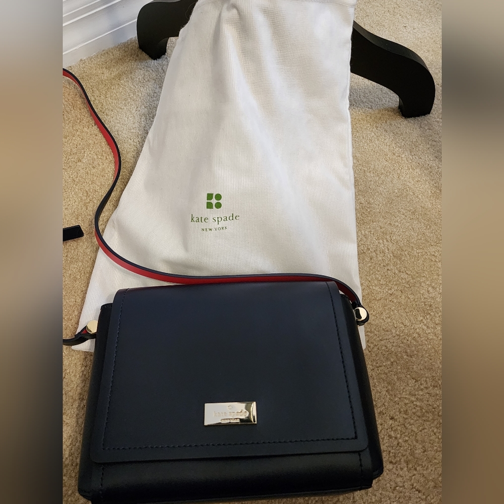 Kate Spade crossbody purse - navy - Picture 9 of 11